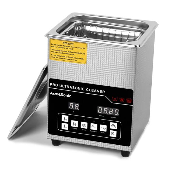 Quality 2L Jewelry Cleaner Ultrasonic Machine Sonic Jewelry Cleaner With Heater Timer for sale