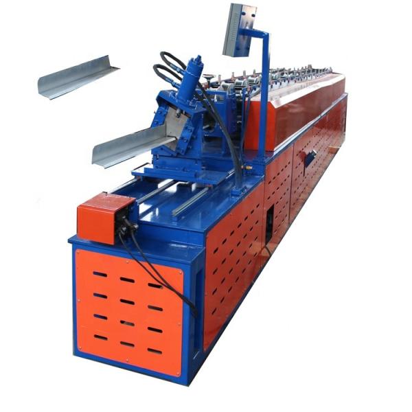 Quality Slotted Corner Bead Angle Steel Roll Forming Machine With Hydraulic Cutting for sale