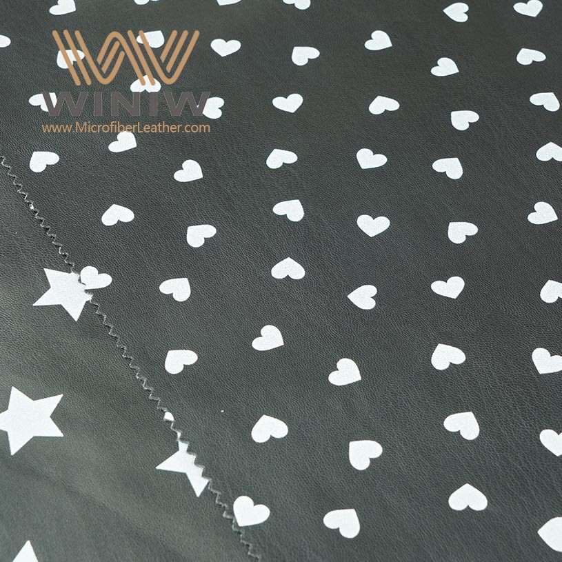 Customized Pattern Environmentally Friendly Vegan Leather Fake Leather Fabric