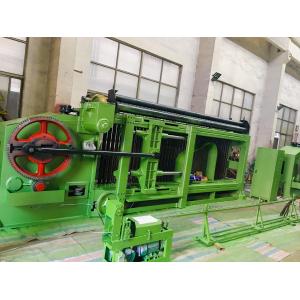 Buy cheap PLC Control 4mm Weaving Galvanized Wire Net Making Machine product