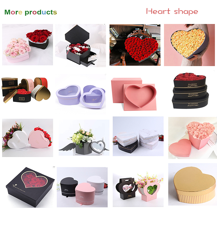 Custom Velvet Hexagon Rigid Paper Pink Preserved Rose Gift Bouquet Envelop Shape Waterproof Mini Flower Storage Roses Packaging Box