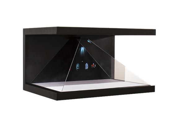 Quality Three Sides 3D Hologram Pyramid Holographic Display Box AC110-240V for sale