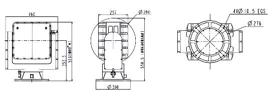UND-W-U675 Integrated Eo/IR Radar Counter System 360Â° Panoramic Photoelectric Fast Search Security & Protection for UAV Drone