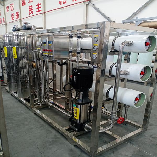 Quality PLC Controlled 3T/h Reverse Osmosis Ro System for Industrial Drinking Water Treatment for sale