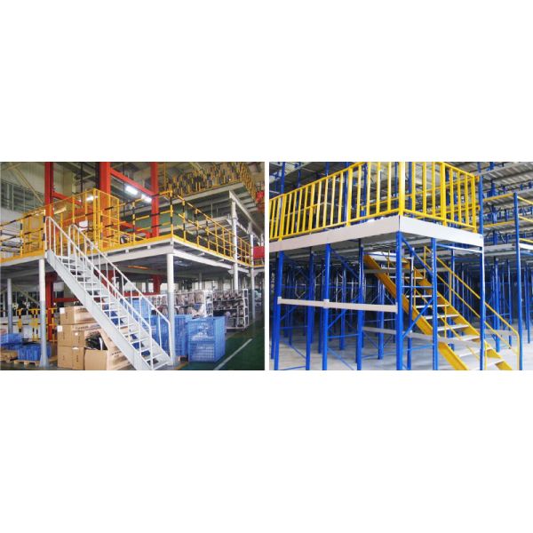 Steel Structure Platform Mezzanine Floor Platform Warehouse Storage Rack