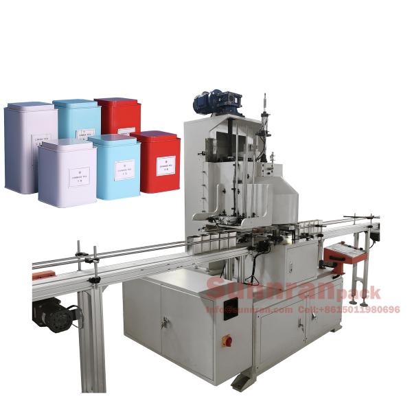 Quality Square Tin Box Making Machine , Automatic Tin Seaming Machine Sunnran for sale