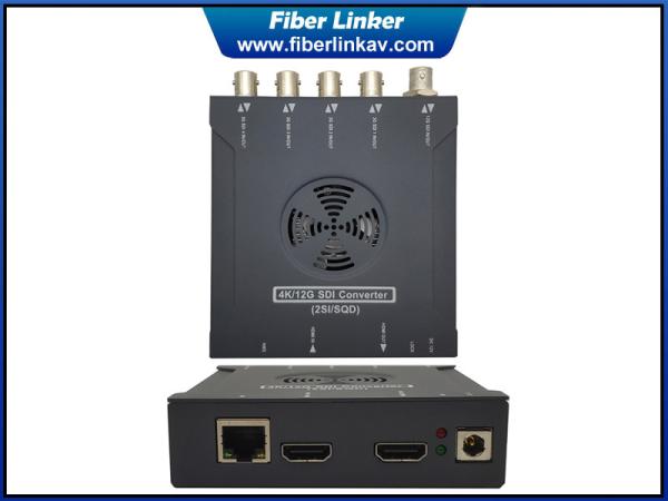 Quality Broadcast Multiple functional HDMI 4X3G 12G-SDI Converter for sale