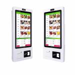 Kiosk Software Floor Standing Self Food Ordering Machine Touch Screen Kiosk