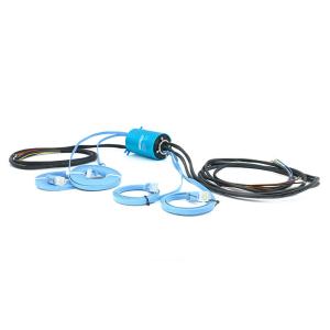 Standard Ethernet RJ45 Slip Ring Connector 6 Circuits