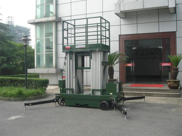 Quality 16m Mobile Elevating Work Platform Four Mast For Maintenance Service for sale