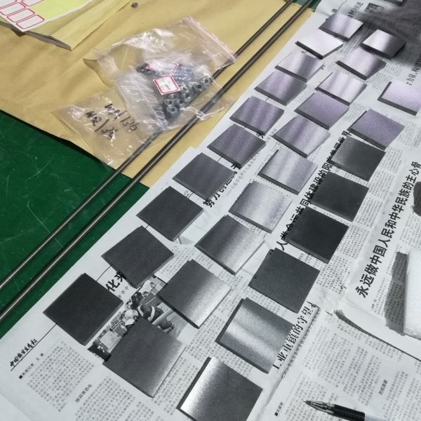 Titanium Zirconium Molybdenum Plate TZM Alloy Machined Parts Ground Bright