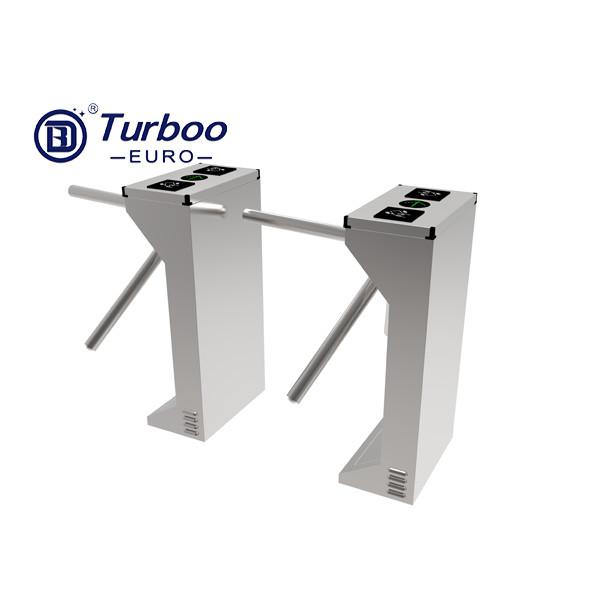 Bidirectional Waist High Turnstile Mechanism Security Barrier Gate Entry Systems