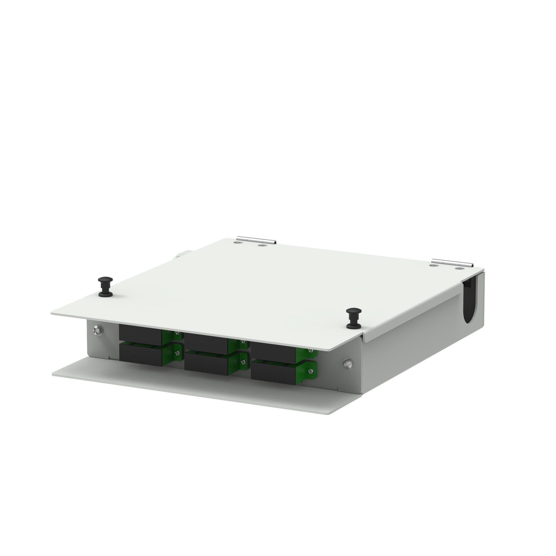FTTX Direct 12 Cores SC APC Type Fiber Optic FTTH Terminal Box for Network Infrastructure