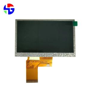 Buy cheap RGB Interface 4.3 Inch LCD Touch Screen 480x272 800cd/m2 Luminance product