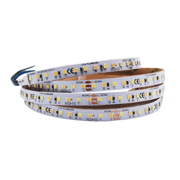 CCT Tunable Adjustable Led Strip Light WW CW Led Streifen Farbwechsel Dmmbar