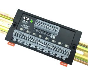 Buy cheap 8 Channels Sensor Wiring Hub Panel Mount Plastic Terminal Block Breakout Board for B2B Buyers product