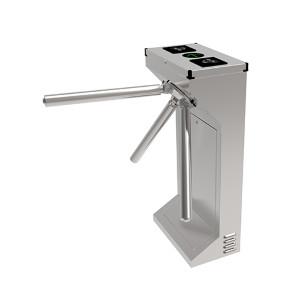 Buy cheap 550mm Access Control tripod security gates Employee Attendance Management System product