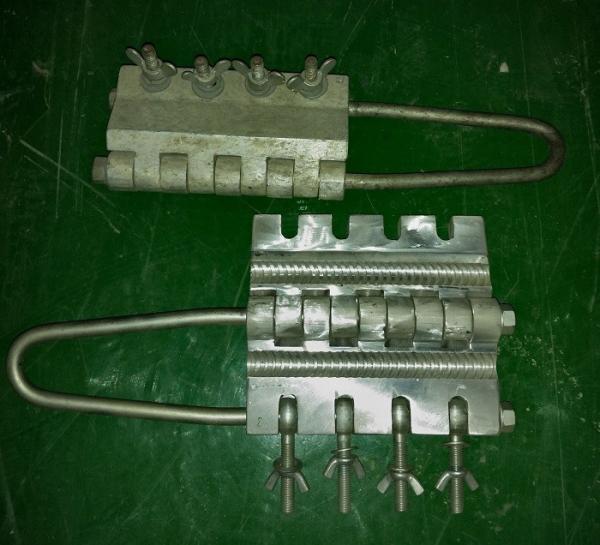 Quality 10Ton Basic Construction Tools Bolt Type Round Steel Rope Gripper For Wire Rope for sale