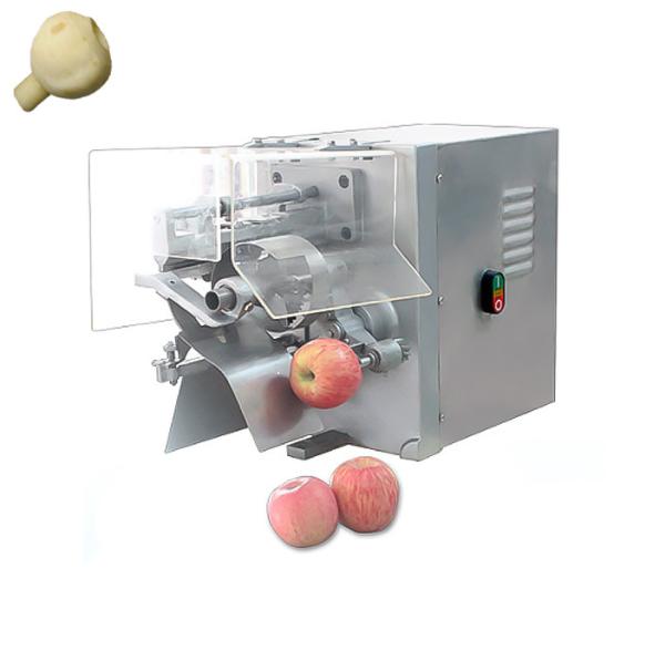 Quality 8-10pcs/Min Automatic Apple Peeler Corer Slicer Cutting Machine 180W for sale