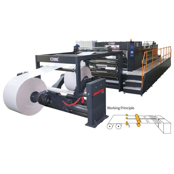 Double Rotary Paper Sheeting Machine