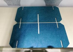 China Height Adjustable Modular Office Furniture Acoustic Desk Partitions 40 Colors on sale
