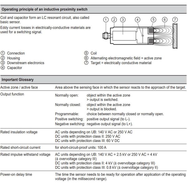 Plastic Housing Inductive Proximity Sensor Ifm Electronic IB0016 - IBE2020-FBOA