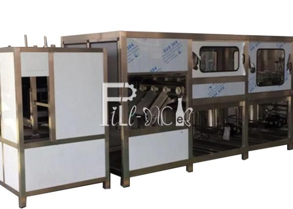 Quality ISO 3 In 1 450BPH 5 Gallon Water Filling Machine for sale