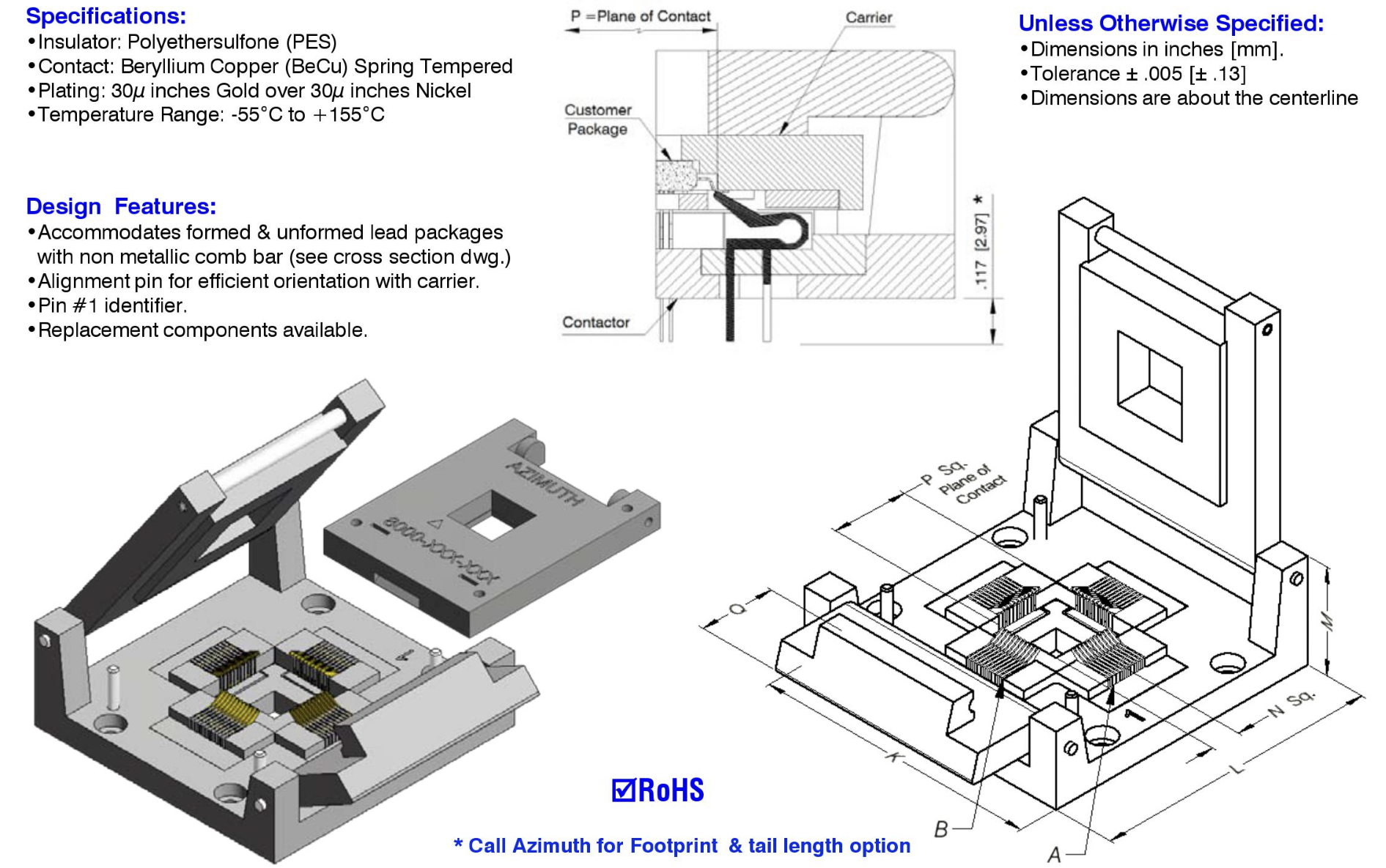 Quad Flat Pack - Carrier and Contactor 8500-050-24T Take Your Business to the Next Level with Contactor and Durable