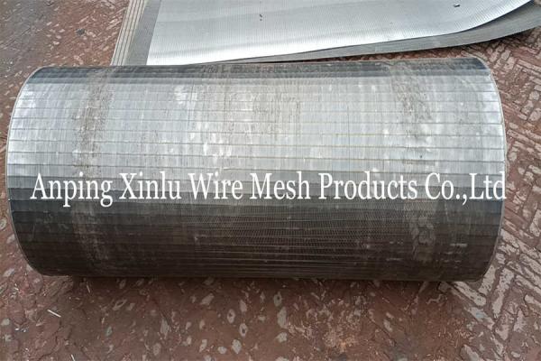 Quality Od 620x600mm Wedge Wire Wrapped Cylinrical Element For Wastewater treatment for sale