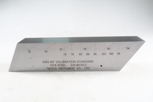 Buy cheap NDT AWS 14.4 60° Test Block Ultrasonic Calibration Block product