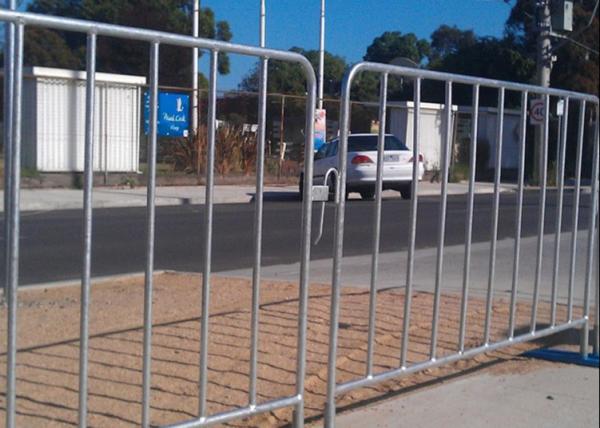 Quality Portable Powder Coated W2.5m Crowd Barrier Fencing for sale