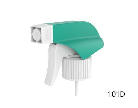 Quality Ribbed Green Plastic Mist Sprayer Chemical Resistance Trigger Spray Pump for sale