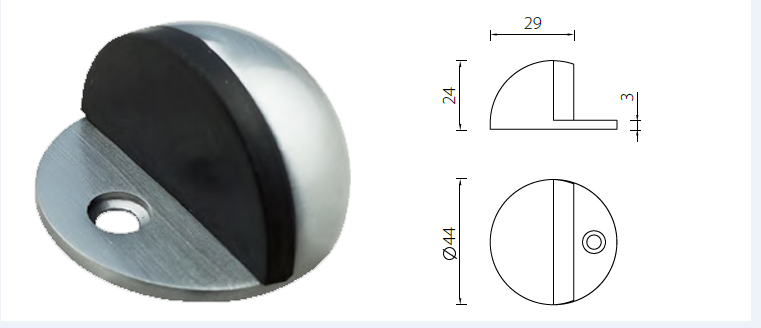 Door Hardware Accessories for Fire Door Easy Installation Different Length Option