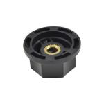 Random Color Plastic Control Knobs ABS / Brass Material For Rotary Potentiometer