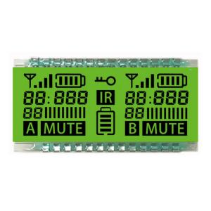 Buy cheap Custom Size 3.0V TN LCD Display Panel Transflective TN LCD Segment Display Module product