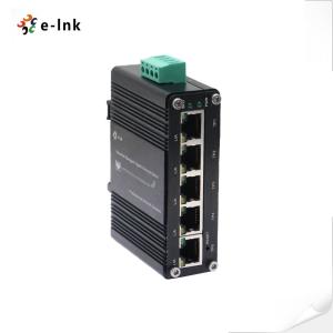 China Mini Industrial Web Managed 5 Port 10 100 1000M Gigabit Ethernet Switch on sale