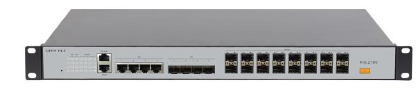 Quality GPON OLT 16*PON / 4*GE / 4*10G SFP+ FHL2100-16 for sale