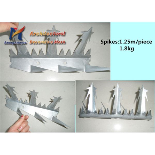 Metal Spike Galvanized Security Premeter Fence Top Metal Wire Mesh Fence