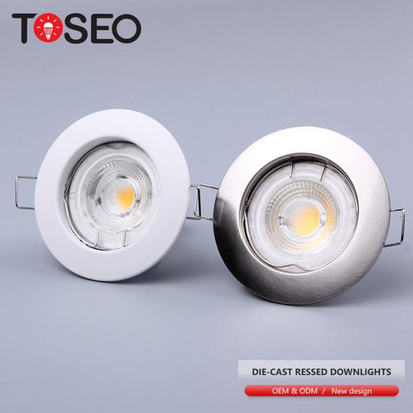 Quality GU10 Shallow Recessed  Downlights For Office Exhibition cutting 63mm for sale