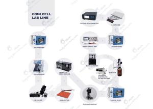 China Coin Cell Assembly Machine Coin Battery Research Equipment Lithium Coin Cell Lab Line on sale
