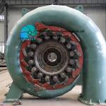 Low Loss Horizontal / Vertical Hydro Turbine Generator 0.77-2.78m3/S Flow