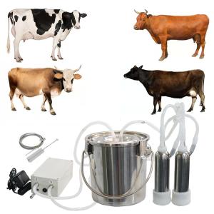 Portable Dairy Farm Simple Pulse Goat Milker Vacuum Pulsation