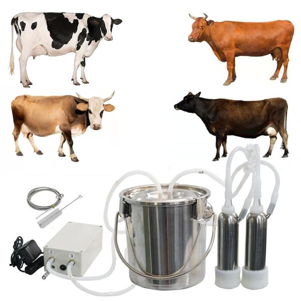 Quality Portable Dairy Farm Simple Pulse Goat Milker Vacuum Pulsation for sale