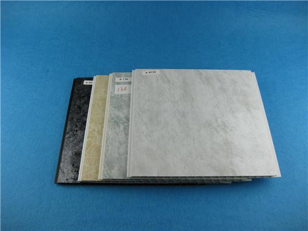 Quality Waterproof Film Coating PVC Wall Panels Normal PVC Wall Plates For Bathroom for sale