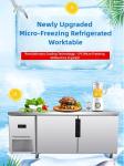 Non-Freezing Micro-Freezing Refrigerated Worktable for Voltage/Frequency or