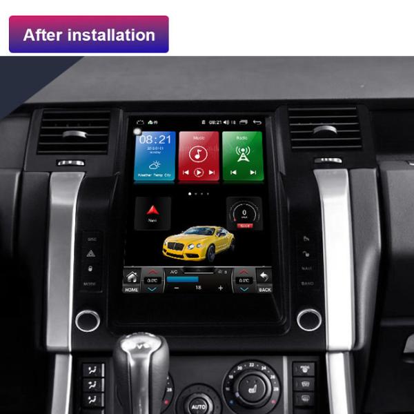 Quality 12.1 Inch Range Rover Car Stereo DVD Player Tesla Style Screen Android 10 for sale