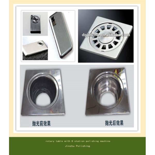 Hardware Fitting Polishing Machine Metal Linishing Machines With High Efficency