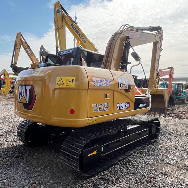 Quality 2021 Year Cat 312d2gc Hydraulic Crawlerl Used Excavators 0.53m3 for sale