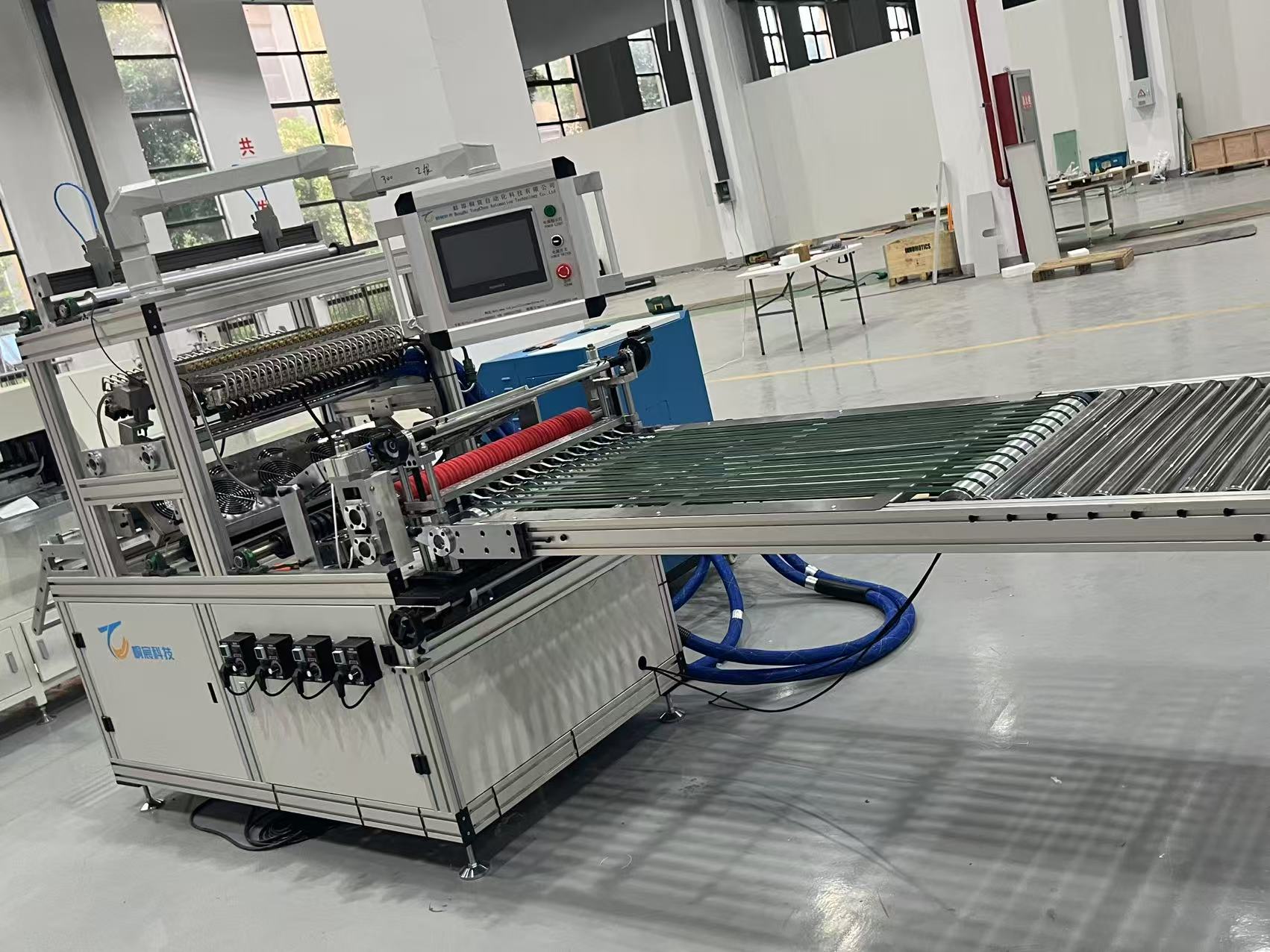 Factory Price Five-layer Automatic Discharging Rack Automatic Feeding Rack Fully Automatic Pleating Production Line