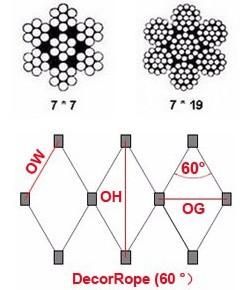 AISI316 Ferrule Stainless Steel Wire Cable Mesh Zoo Mesh